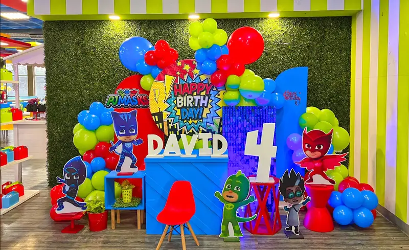 Decoración temática PJ Masks