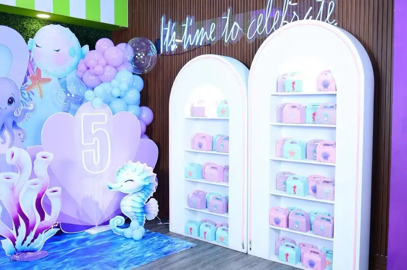 Decoración temática sirena